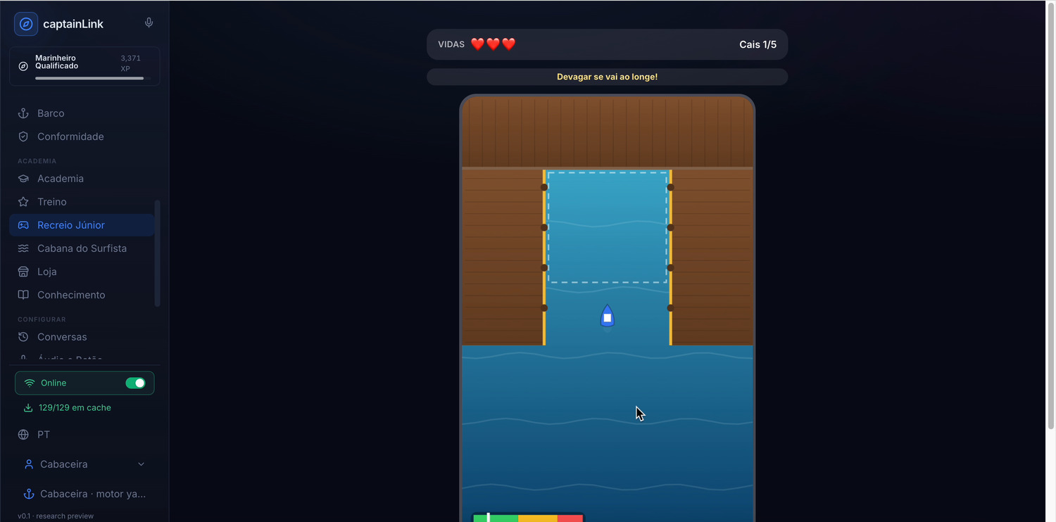 Docking mini-game